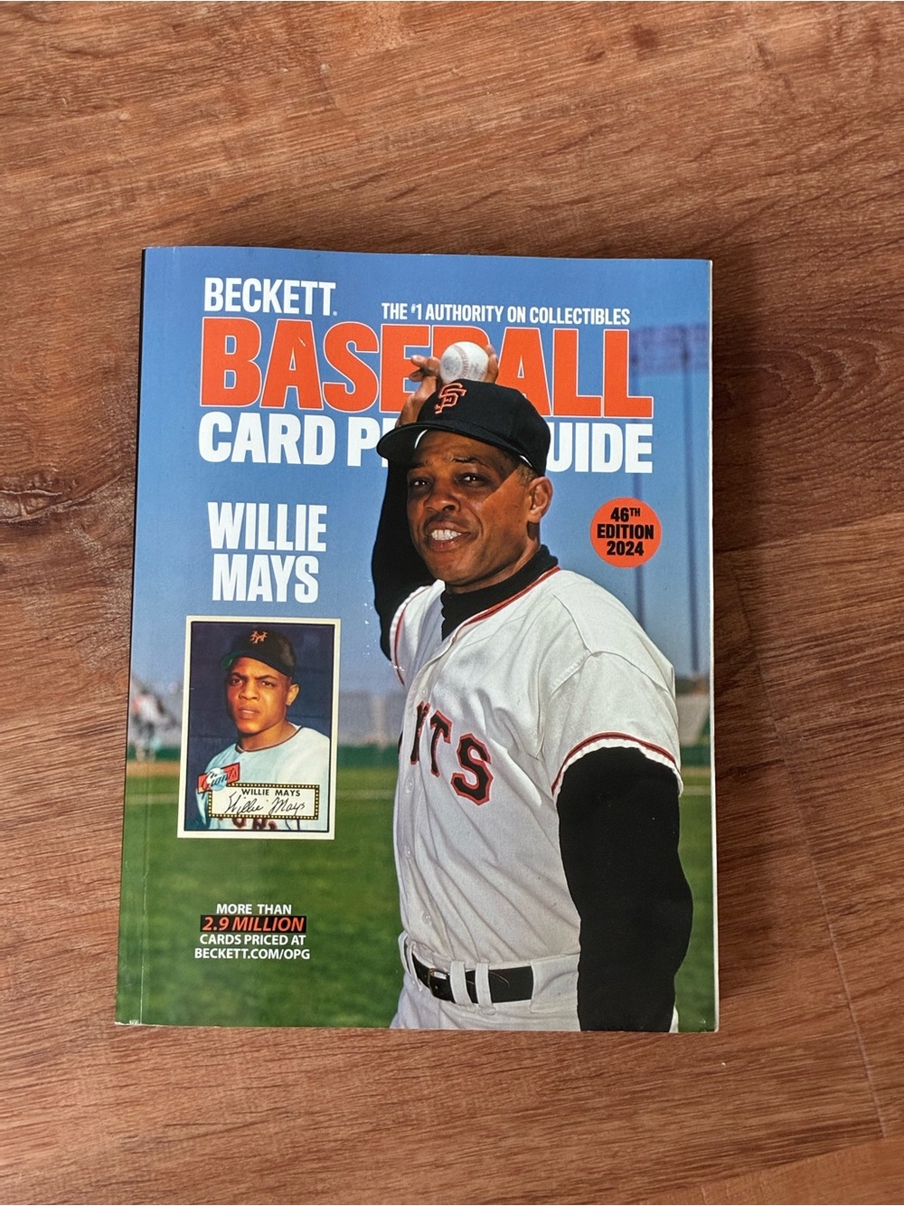 Beckett Baseball Card Price Guide - Willie Mays Cover (Blue/White)